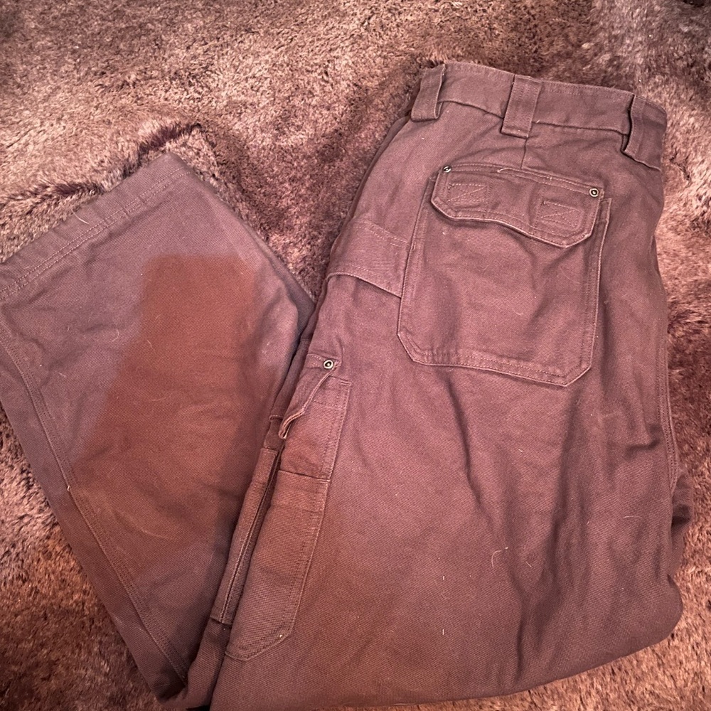 Duluth men’s work flannel pants